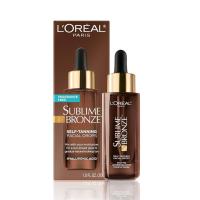 ราคา LOreal Paris Sublime Bronze Self Tanning Facial Drops with Hyaluronic Acid, Gradual Tan, ปราศจากน้ําหอม, 1 ชั้น ออนซ์ V6BT (29645081147)
