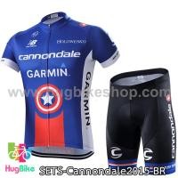 ราคา ชุดจักรยานแขนสั้นทีม Cannondale 15 (03) สีน้ำเงินแดง (7787460298)