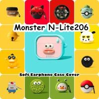 ราคา READY STOCK!นําไปใช้กับ Monster N-Lite206 เคส Case เคสหูฟัง การ์ตูนสร้างสรรค์ ซิลิโคนนุ่ม NO.2 (24788011725)