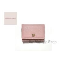 ราคา Samantha Thavasa กระเป๋าสตางค์ 3 พับ ใบจิ๋ว สีชมพู pastel หวานๆ หนัง PU มือสอง สภาพดี จากตู้ญี่ปุ่น (28271353066)