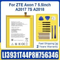 ราคา ใหม่เปลี่ยนแบตเตอรี่ LI3931T44P8H756346 แบตเตอรี่สําหรับ ZTE Axon 7 5.5 นิ้ว A2017 7S A2018 แบตเตอรี่ 3320mAh แบตเตอรี่ + เครื่องมือ (50410619993)