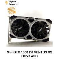ราคา กราฟิกการ์ดUSED MSI Geforce GTX 1650 D6 VENTUS XS OCV3 4 GB GDDR6 | 6 เข็มหมุด | GDDR6 | การ์ดจอ | GTX 1650 (55812195509)