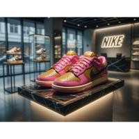 ราคา ของแท้...Parris Goebell × Nike low dunk สีชมพู น่ารักมากๆๆ สวยสดใส (47951420690)