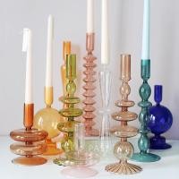 ราคา nnshop [พร้อมส่ง] เชิงเทียนแก้ว แจกันแก้ว Glass Vase เชิงเทียน สไตล์เกาหลี (7968714080)