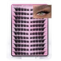 ราคา Lash Clusters Wispy ขนตาปลอมธรรมชาติคลัสเตอร์ขนตา Cat Eye Lash Cluster กับ Spiry Fairy Lash Clusters 120 ชิ้น Pestañas Postizas Manga Lash Extension โดย FANXITON (52460035053)