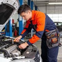ราคา AMOONA Professional Tool Storage กระเป๋าคาดเอว Toolbelt Feature กระเป๋าและผ้ากันน้ําสําหรับกลางแจ้งในร่ม (56312074134)