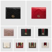 ราคา Gucci / แบบใหม่ / ซองใส่การ์ด GG Marmont series / กระเป๋าสตางค์ใบสั้น / กระเป๋าใส่เหรียญ / ของแท้ 100%) (12532693555)