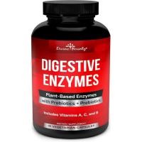 ราคา Divine Bounty Digestive Enzymes with Probiotics & Prebiotics with Lipase, Amylase, Bromelain - Support a Healthy Digestive Tract for Men and Women – 90 Vegetarian Capsules (51512581723)