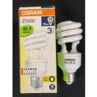 ราคา Osram หลอดตะเกียบทรงเกลียว Dulux Value Twist 15W/827 Warm แสงส้ม E27 (20447027603)