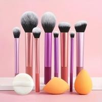 ราคา ชุดแปรงแต่งหน้า 11 ชิ้น แปรง 8 สี + ฟองน้ําส้ม 2 ชิ้น + พัฟแป้งสีขาวนุ่ม 1 ชิ้น – ชุดมืออาชีพสําหรับรองพื้น, บลัชออน, อายแชโดว์ (40512535862)