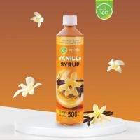 ราคา ไซรัปวนิลา น้ำเชื่อมกลิ่นวนิลา ไซรัปแต่งกลิ่น Vanilla Flavor Syrup 500 ml ตรา ทีอีเอ (25569195899)