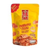 ราคา [สินค้าส่งด่วน] เจ้าสัว กุนเชียงหมูกรอบ 20 กรัม CHAO SUA CRISPY CHINESE PORK SAUSAGE 20 G (54258059552)