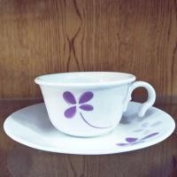 ราคา ถ้วย CORELLE WARM PANSIES Limited Edition (สินค้าหลวม) (23268822523)