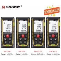 ราคา ส่งจากไทย SNDWAY เลเซอร์ระยะทาง SW-TG50M 70M 100M 120M Laser Range Finder Rangefinder Metro trena เลเซอร์เทปวัดไม้บรรทัด (10041434217)