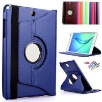 ราคา Samsung Galaxy Tab S2 8.0 นิ้ว T710 T713 T715 T719 SM-T710 360 หมุนวงเล็บพับขาตั้งหนังพลิกกรณีแท็บเล็ตแก้ว (26041574887)