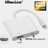 ราคา Hdoorlink Light-ning เป็น HDMI อะแดปเตอร์ทีวี 1080P HD ตัวแปลงอะแดปเตอร์ AV ดิจิทัล สําหรับ iP-hone iPd เป็น TV หน้าจอเดียวกัน สําหรับสาย HDMI Light-ning (13998865716)