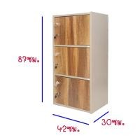 ราคา ตู้ล็อคเกอร์ 3 ช่อง ชั้นวางของ ตู้เก็บของ รับประกัน 1ปี (8114859142)