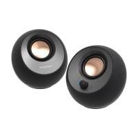 ราคา Creative Pebble V3 2.0 Black USB-C & Bluetooth 8W RMS Desktop Speakers (28880422426)