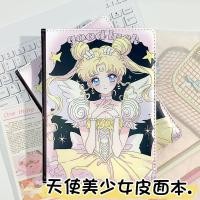 ราคา Angel Sailor Moon a5 Notebook Student Landscape Diary Handbook High-value Sailor Moon Color Page Book (51660751118)