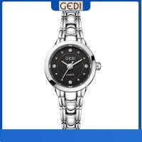 ราคา ⌚️GEDI-2นาฬิกาข้อมือ Niche Luxury Compact Bracelet Watch หรูหราประดับเพชรระดับไฮเอนด์ นาฬิกาควอตซ์กันน้ำสำหรับผู้หญิง นาฬิกาแฟชั่นเครื่องประดับสำหรับผู้หญิง (49562462306)