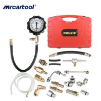 ราคา MRCARTOOL TU-114 140 ปั๊มฉีดเชื้อเพลิงหัวฉีดเครื่องทดสอบความดันเกจเบนซิน PSI เครื่องมือตรวจจับความดันน้ํามันเบนซินเครื่องวัดความดันน้ํามันเบนซิน (22301261406)