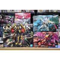 ราคา BANDAI HG 1/35 Code Geass Completed Set Lancelot Albion + Guren Type-08 Elements "Seiten" + Gawain (28552245382)