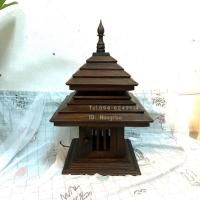 ราคา โคมไฟไม้สัก โคมไฟหัวเสา โคมไฟสนาม (งานไม้สักแท้) (11613237624)