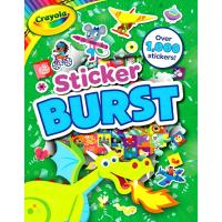 ราคา (BX) CRAYOLA: STICKER BURST (A CRAYOLA STICKER ACTIVITY BOOK FOR KIDS) (CRAYOLA/BUZZPOP) (42580768577)