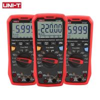 ราคา UNI-T UT61D+ UT61E+ เครื่องทดสอบมัลติมิเตอร์ดิจิทัล AC DC แรงดันไฟฟ้า ความต้านทาน ประจุกระแสไฟ (40712267413)