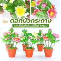 ราคา ดอกบัวกระถาง ดอกบัวหลากสี ดอกไม้สำหรับตั้งหน้าโต๊ะหมู่ บูชาพระ ดอกดาวเรือง ดอกไม้ปลอม ตกแต่งบ้าน สินค้าพร้อมส่งจากไทย (43251407341)