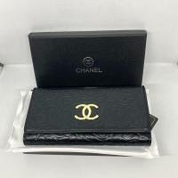 ราคา กระเป๋าสตางค์ใบยาว 3 พับ คาเมเลีย channel ไม่แท้ (7285946434)