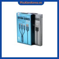 ราคา Remax RC-131TH Lgthg สายชาร์จ 3 หัว Micro USB Type C (29467235646)