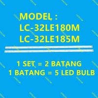 ราคา ใหม่ 1 ชุด LC-32LE180M / LC-32LE185M SHARP 32" LED TV Backlight LC-32LE180 LC-32LE185 (40430587017)