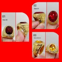 ราคา แหวนสแตนเลสเลเซอร์ทอง 18k อิตาลี่ หัวเพชรพญานาคแท้ (7186853115)
