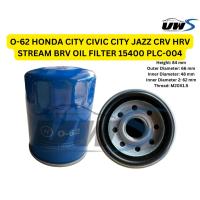 ราคา O-62 HONDA CITY CIVIC CITY JAZZ CRV HRV STREAM BRV กรองน้ํามัน 15400 PLC-004 (50410363308)