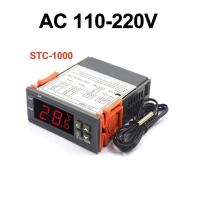 ราคา เทอร์โมสตัทควบคุมอุณหภูมิดิจิทัล LED 10A STC-1000 STC 1000 12V 24V 220V (20583888114)