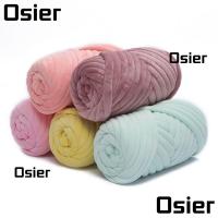 ราคา Osier1 ไหมพรมถักโครเชต์ ผ้ากํามะหยี่ แบบหนา 250 500 กรัม สําหรับกระเป๋า ผ้าห่ม DIY (21889191133)