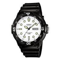 ราคา Casio นาฬิกาข้อมือผู้ชาย สีดำ/ขาว สายเรซิ่น รุ่น MRW-200H-7EVDF (294009608)