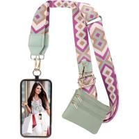 ราคา XANGNIER Clip and Go Strap สําหรับโทรศัพท์พร้อมกระเป๋าสตางค์ Crossbody, สายโทรศัพท์พร้อมกระเป๋าสตางค์ซิป, เชือกเส้นเล็กโทรศัพท์มือถือแบบปรับได้สําหรับผู้หญิง, อุปกรณ์โซ่มือถือ สีเขียว F (57309424534)
