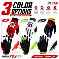 ราคา FOX ถุงมือวิบาก MX ถุงมือขี่ Offroad ขี่จักรยานรถจักรยานยนต์ Dirt Bike Racing ถุงมือ 3 สี (45713020283)