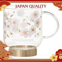ราคา STARBUCKS Starbucks SAKURA 2026 Heat Resistant Glass Mug Gold 355ml Glass Mug Sakura nmshop (55060422255)