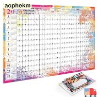 ราคา AOPHEKM ปฏิทินติดผนังขนาดใหญ่, Agenda Organizer 2026 Yearly Daily Calendar, To Do List Schedule Annual Planner 365 Days Planner Sheet Home Office (46813126592)