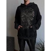 ราคา Denim And Supply Ralph Lauren Indian Washed Hoodie (57801096302)