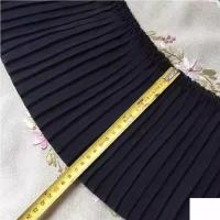 ราคา กระโปรง Hem Trim ขยายเย็บกระโปรงกางเกงนุ่มชีฟองจีบลูกไม้ออร์แกนชุดสูทแขนลูกไม้ (54657404361)