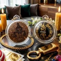 ราคา [มหาอำนาจแห่งกะลาตาเดียว: หน้ามหาเทพพระราหู] หลวงพ่อชัช วัดบ้านปูน ปี 2562 สุดยอดเครื่องรางสายอาถรรพ์ ฝังตะกรุดเงินเสริม (49263042249)