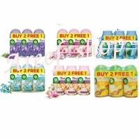 ราคา Airwick ผลิตภัณฑ์ปรับอากาศแพค 2+1 (ชนิดเติม)ขนาด 250 ml. (23553378867)