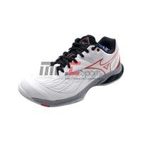 ราคา รองเท้าแบดมินตัน MIZUNO WAVE FANG 2 WHITE/BLACK (71GA231320) (28056810943)
