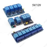 ราคา 1ch 2ch 4ch 8ch DC 5V 12V รีเลย์โมดูลบอร์ด Optocoupler รีเลย์โมดูลเอาต์พุตสําหรับ Arduino 1 2 4 8 ทิศทาง PLC Automation TH26B1 (46260183359)