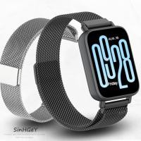 ราคา สายโลหะสําหรับ Redmi Watch 6 5 4 3 2 Lite Active Magnetic Xiaomi Mi Band 8 9 10 Pro สายสแตนเลส Milanese สร้อยข้อมือเปลี่ยนสายรัดข้อมือกีฬา (29081594034)