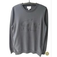 ราคา LACOSTE เสื้อสเวตเตอร์ผู้ชาย-หญิงใส่ได้ สีดำ ไซซ์ L (ของแท้ 100%) (47859030490)